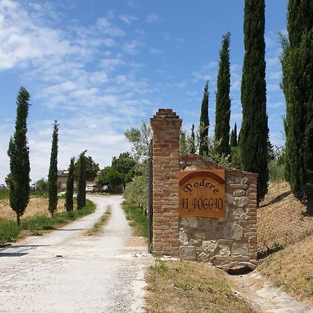 Podere Il Poggio Asciano Exterior foto