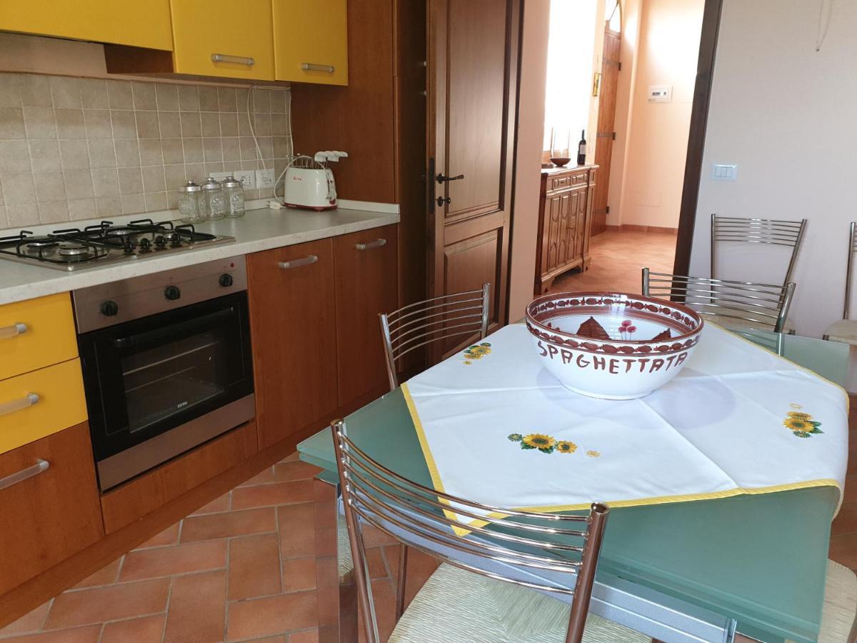 Podere Il Poggio Asciano Exterior foto