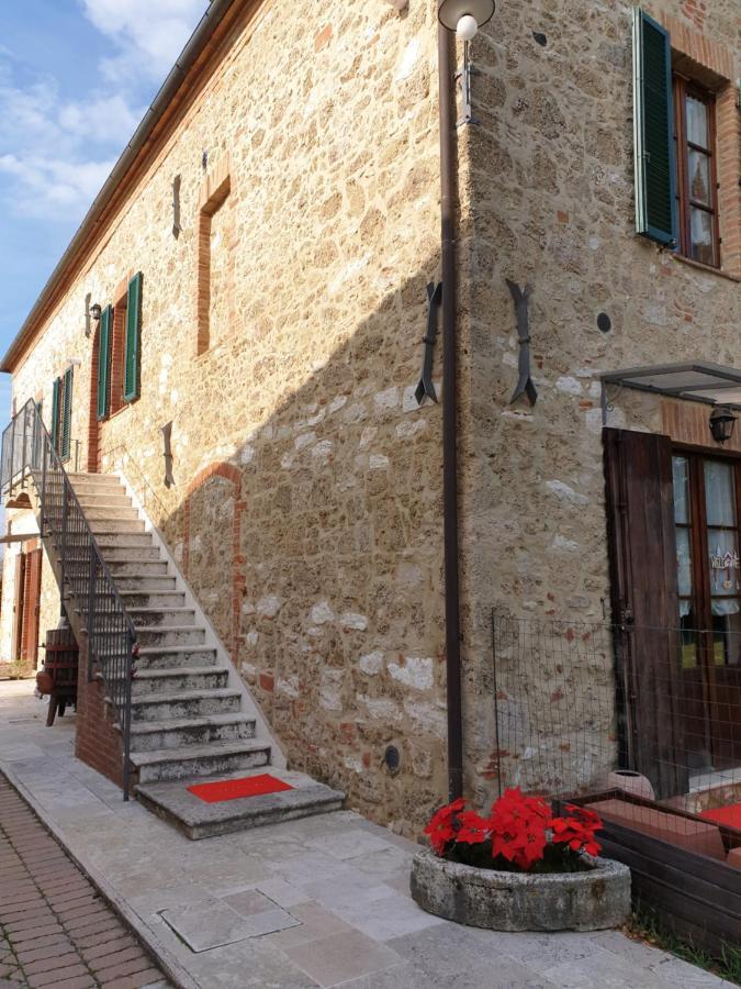 Podere Il Poggio Asciano Exterior foto